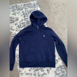 Blue Ralph Lauren Polo Zip Up Jacket